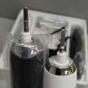 Aquasonic Duo Series PRO UV - ADA Accepted Electric Toothbrushes with UV Sanitizer - Inductive Charging Base - 5 Modes with Smart Timers - 10 Proflex Brush Heads & 2 Travel Cases