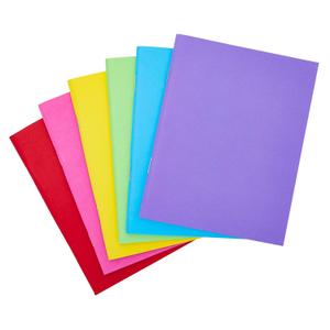 Paper Junkie 48 Pack Unlined Pocket Size Notebook, Blank Books for Kids To Write Stories Bulk Set, 6 Colors (4.3 x 5.5 In) - Bulk Small Notebook