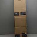 Kigley Solid Red Oak Interior Threshold Wood Overlap Doorways Reducer Threshold, 36 Inches Long (Right Angle Style)