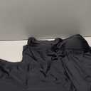 Daci Plus Size Bandeau Tankini Swimsuit for Women 2 Piece Halter Swim Top with Shorts Tummy Control Bathing Suits (Black) 16W