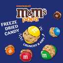 M&M'S Pop'd Caramel Chocolate Crunchy Freeze-Dried Candy 5.5 Oz Resealable Bag (EXP 11/30/26)