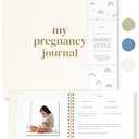 Lamare Pregnancy Journal for First Time Moms 2025  Pregnancy Planner, Sonogram Photo Album & Pregnancy Scrapbook for Expecting Moms  First Time Mom Gift, Pregnancy Must-Have (Blue)