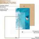 Natural 27x40 Picture Frame Lightweight yet Durable Frame Wall Hanging