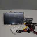 10.1Inch 2.5D HD Double Din Car Stereo Radio Receiver, Android Touch Screen MP5 Multimedia, Support GPS Navigation Bluetooth FM Radio+4 Led Lights Rear View Camera&Dual Mirror Link