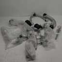 Front Suspension Kit, Compatible with 2003-2009 Infiniti G35 Coupe, Nissan 350Z, w/Front Control Arm Assembly & Sway Bar End Link & Tie Rod End & Rack and Pinion Bellow Boots (14PCS), K621690 K621936