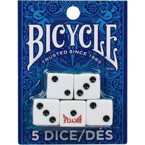 Bicycle 5 count dice