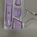 Risina Bikini Trimmer for Women - Wet/Dry Womens Electric Shaver for Legs, Replaceable Body Hair Blade Heads&Hair Remover for Face Head, No Nick, No Cut, No Razor Burn, Purple