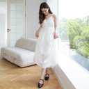 Women's Flats Mary Jane Ballet Flats for Women Classic Square Toe Women Shoes Dressy Comfort Ankle Strap Flats for Women (6, Black)