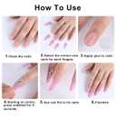 Fall Press on Nails Short Square Fake Nails with Glue Glitter Maple Leaf Acrylic Nails Supply Full Cover Gold Glossy Autumn Leaf False Nails for Women Girls DIY Thanksgiving Nail Decoration