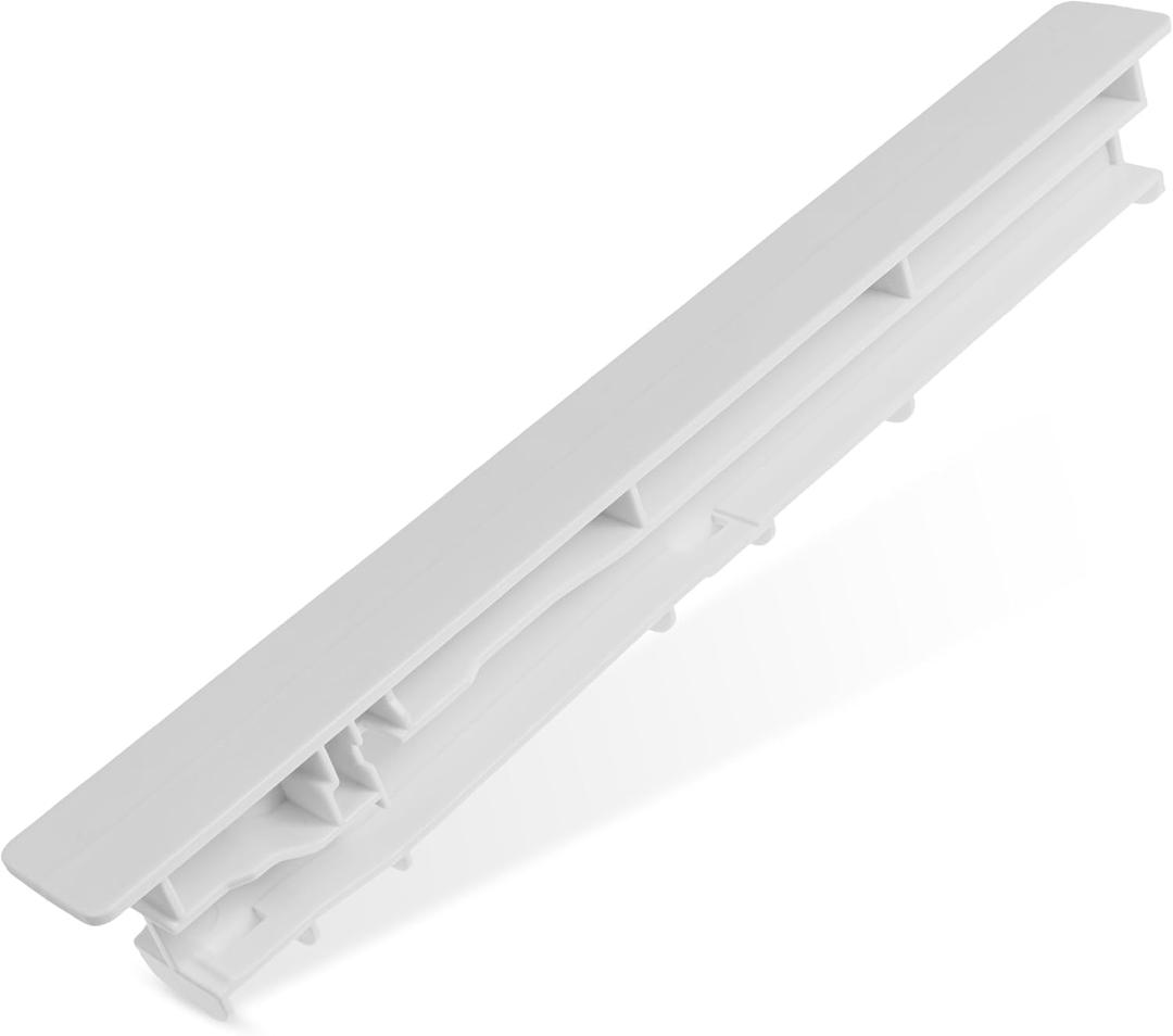 W10326469 Refrigerator Center Drawer Slide Rail by BlueStars - Compatible with Whirlpool Kenmore Maytag KitchenAid Amana JennAir - Replaces WPW10326469 AP6019603 12796401 1796813 67004514 PS11752912