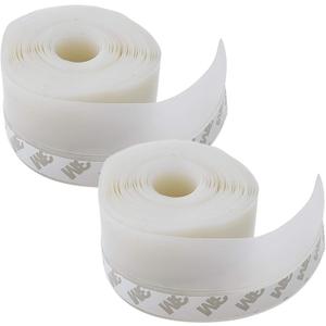 Silicone Seal Strip - 10M/33ft (W:45mm) Weather Stripping Door Window Seal-Door Strip Bottom Draft Stopper Transparent