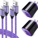 Fast Charger for Samsung Galaxy S26/S25/S24/S23/S23+/S22/S21/S21+/S21 Ultra/Note 20 Ultra/S20 FE 5G/S10 A36 A56 A16 A10E A50 A11 A21 A51 A71 A20 A14 A15, Phone Wall Charger Type C Fast Charging Cable