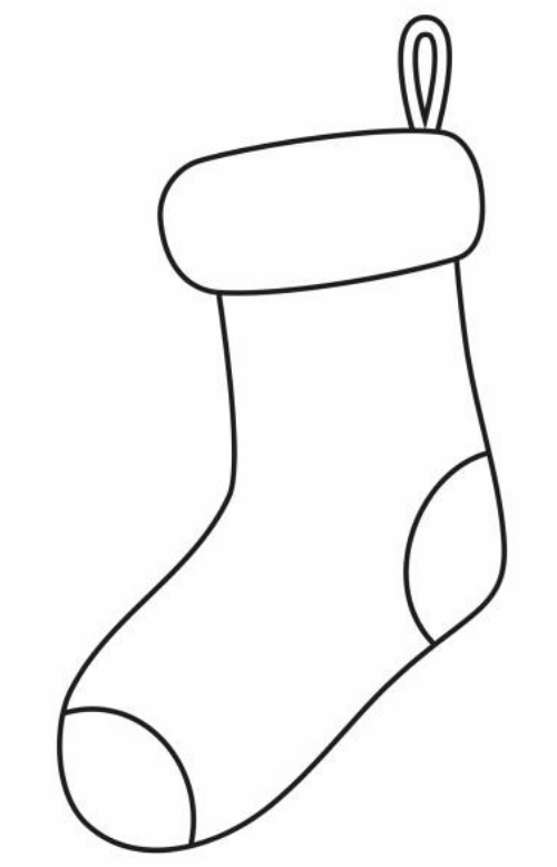 Knitted Sweater Style Stockings with Name Tag