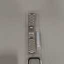 iiteeology Compatible with Apple Watch Band Ultra 3 Ultra 2 Ultra, Upgraded Stainless Steel Band with iWatch Screen Protector Case for Men Silver/Silver