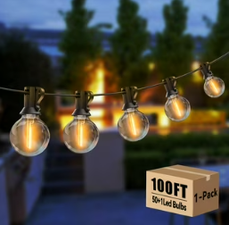 Land Voi 2 Pack String For Outdoor Lights