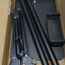 Tablet Floor Stand with 4.5LB Heavy Metal Base,Overhead Bed Phone Stand Angle Height Adjustable Holder, Universal Phone Mount for iPad iPhone Pro Air Mini, Samsung Tab, Kindle, E-Readers...