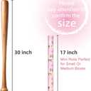 2 x Yarcony Girl Birthday Wrapping Paper, Pink and Gold Wrapping Paper, Gold Foil Girly Happy Birthday Lettering Design Pink Gift Wrap for Girls Women, Baby Shower, Party (Mini Roll, 17 Inch X 16.5 Feet)