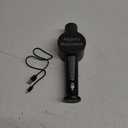 Singing Machine Wireless Karaoke Microphone for Kids & Adults, Party Machine Mic (Black) - Portable Handheld Bluetooth Microphone with Speaker & Voice Changer Effect - Karaoke Mic for Singing
