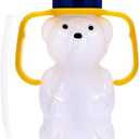 TalkTools Honey Bear Straw Cup, Dishwasher Safe Baby Drinking Bottle, Premium Food-Grade Material, Honeybear Sippy Cup for Ages 4+ Months, Trainer for Babies, Kids and Toddlers (Single 7oz)