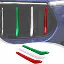 LLKUANG Front Grill Decoration Strips Trim Compatible with Maserati Levante 2016 2017 2018 2019 2020 2021 Car Grille Insert Trims 3PCS