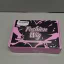 Honygebia Dark Red Wig with Bangs - Burgundy Wigs for Women, Wine Red Long Straight Layered Realistic Hair, Natural Synthetic Heat Resistant Wigs for Halloween/Christmas/Cosplay/Party