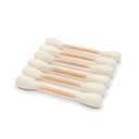 Glaciart One Swabs Cat Toys with Catnip - 6 Pk | Durable for Chew, Cute Cat Toys Interactive Kitty for Boredom, Exercise, & Play | Filled w/ Organic Catnip for Anxiety & as Digestive Aid | Gift Idea