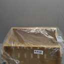 [Upgraded Length] 16.5-Inch Fruit Stand Storage Holder with 4 Sturdier Legs, 2-Tier Fruit Basket , Bamboo Fruit Bowl Holder for Fruit,Vegetables,Bread, Snacks, Home Kitchen Countertop Organizer