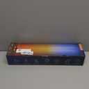 luckystyle Smart RGB+IC Corner Floor Lamp,Bright LED Tall Modern Floor Lamp with APP and Remote,Ambient Lighting Color Changing Standing Lamps with Music Mode and Timing for Living Room,Bedroom,Party (Black)