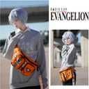 Fire First Evangelion Crossbody Fanny Pack - Packs for Men Women Sports Fashion Waist Bag Belt Bags Shoulder Chest Bags EVAFF-41 x EVA 41 Yellow