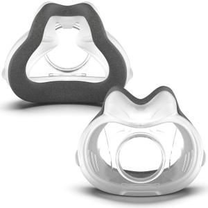 2 Pack Memory Foam Mask Cushions for AirFit F30 Secure Seal CPAP Supplies Adaptive Softness for ZeroPressure Contact and Lasting Comfort  Medium