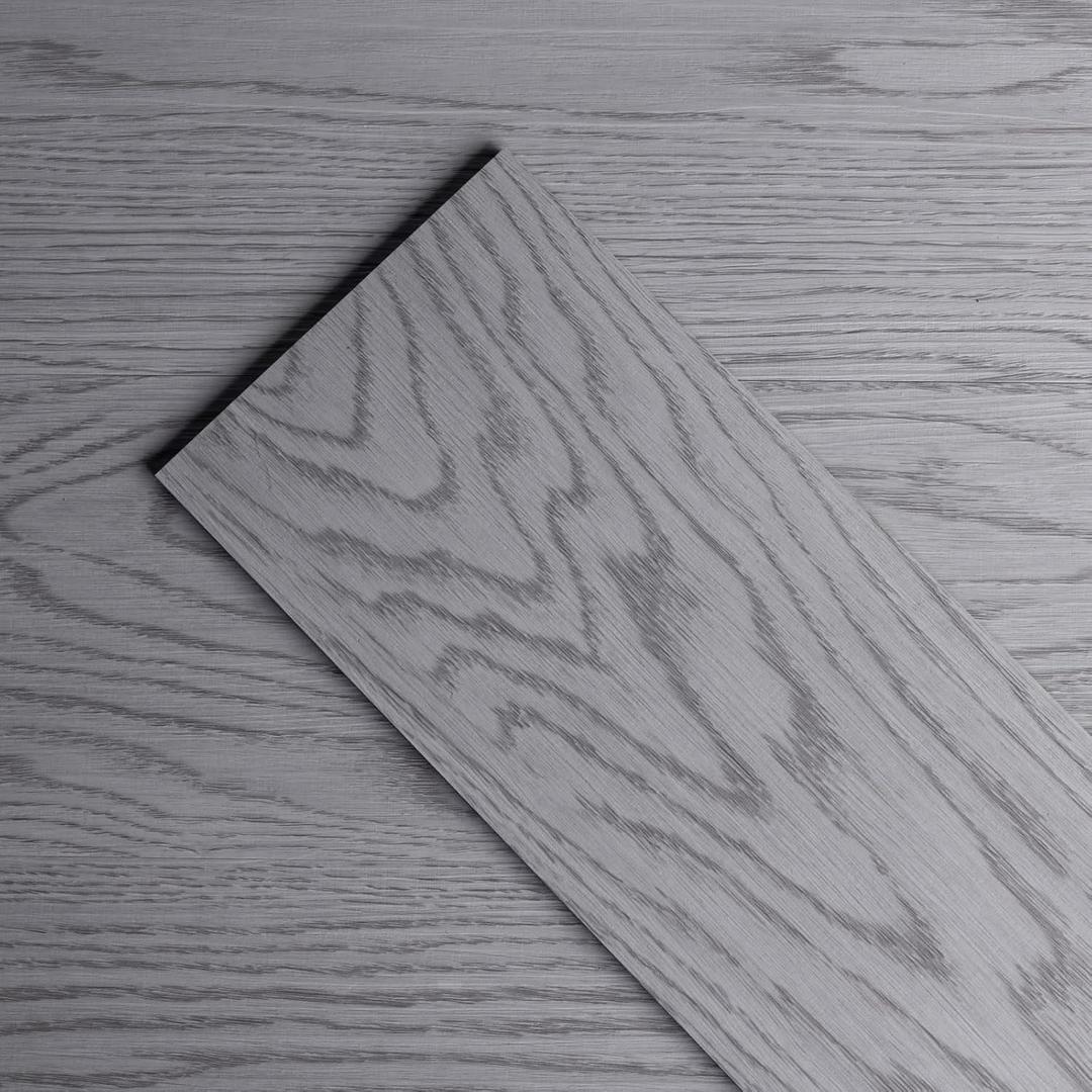 Vinyl Flooring Peel and Stick Floor Tile Waterproof, Laminate Flooring,2.0mm Thick 36Planks for DIY Floor Home Decor Living Room Bedroom Bathroom Kitchen(54Sq.ft, Washed Grey)