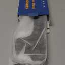 Stove Gap Covers Stainless Steel, Adjustable 13.8-27.5 In(2 Pack), Heat Resistant, Gas Stove Side Gap Protector (Matte Black)