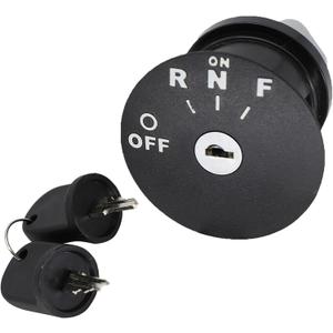 Ignition Key Switch & Keys for EZGO RXV Electric 48V Golf Cart 2008-Up Replaces #605637609682611283
