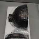 Farmhouse Mini Pendant Lighting Over Island, Industrial Adjustable Height Ceiling Light Fixture, Bronze Round Hanging Fixture for Dining Room, Bedroom, Living Room, Restaurant, Bar