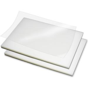 Rayson Clear Binding Cover - 7 mil Polypropylene, 8-1/2  11 inches, Durable Un-Punched Plastic Presentation Covers, 100-Pack (PP2100C)