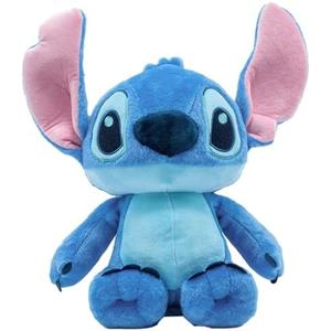 Disney Baby Lilo & Stitch Soft Huggable Stuffed Animal Cute Plush Toy for Toddler Boys and Girls, Gift for Kids, Blue Stitch 15 Inches