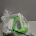 SKYROKU Potty Training Seat for Toddlers  2-in-1 Adjustable potty ladder with Step Stool, Anti-Slip Cushion, Splash Guard & Extra-Wide Pedals, Supports 200+ lbs, Ideal for Boys & Girls (8899-Green)