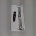 OMIU Thin Band Compatible with Apple Watch Premium Stainless Steel Metal Replacement Adjustable Wristband Strap for iWatch Ultra Silver, (38mm 40mm 41mm 42mm(Series 10 11))