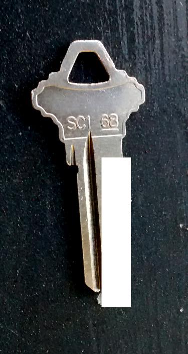 Hillman SC19 (68) House Key