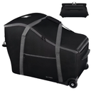 SCTEL Infant Car Seat Travel Bag Fit Doona Car Seat Stroller and Base, Chicco Keyfit 35 and Base, Doona Travel Bag with Wheels, Padded Car Seat Bags for Air Travel, Nuna Travel Bag with Zipper Pocket