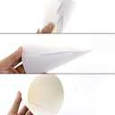 40 Pieces White Paper Party Hats for Kids Birthday, Decorative Bulk Cone Crafts for Adults Art DIY, Halloween Supplies