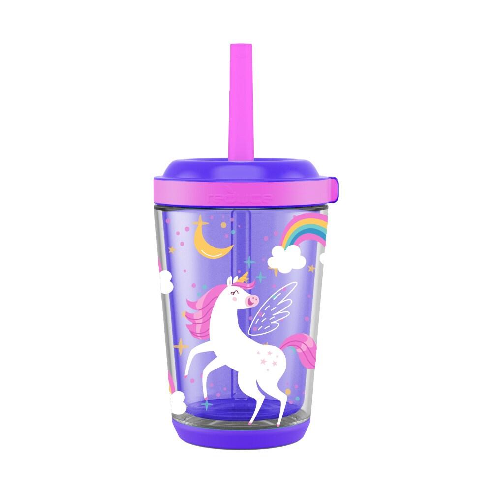 Reduce Cartwheel Purple Unicorn Tumbler, 12 oz