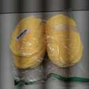 Chunky Chenille Yarn for Crocheting/Arm Knitting, Super Soft Jumbo Knit Blanket Yarn Yellow 2 Pack (32 yds, 8.5 oz Each Pack)