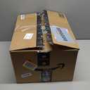 Amazon Essentials Women's Oversized Long Puffer Jacket, Eggshell White, Small