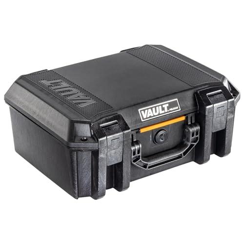 Pelican Vault V300 Multi-Purpose Hard Case (Empty Case) - for Camera, Drone, Equipment, Electronics, Sportman's Pistol Case, and Gear (Black)