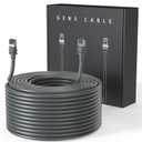 LUCMO 100FT/ 46M Starlink Gen 3 Cable 24AWG for Starlink Standard Generation 3, Replacement Extension Cable Waterproof Satellite Starlink Standard V3 (100FT 24AWG)