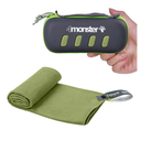 4Monster Camping Towel Super Absorbent-Quick Dry Microfiber Towel Ultra Compact & Soft-Travel Towel Lightweight for Backpacking,Hiking,Gym,Beach,Swimming,Yoga