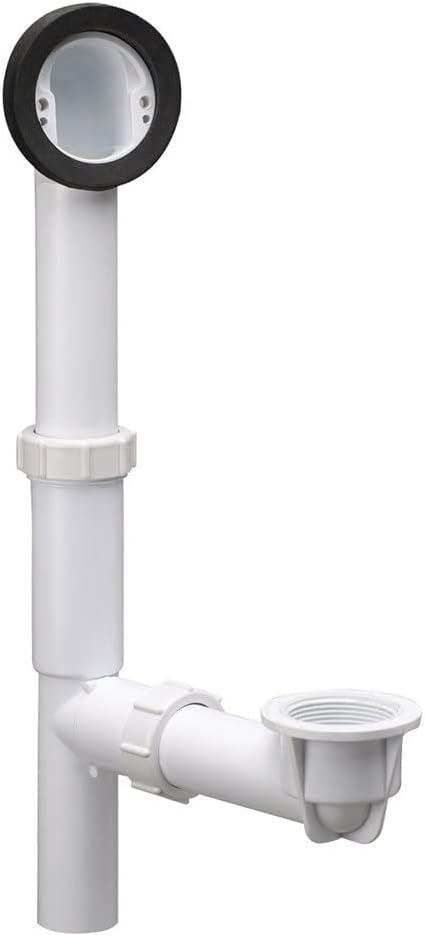 Design House PVC Rough-In Bath Drain Kit with Overflow and Adjustable Height and Depth Design House, 522458