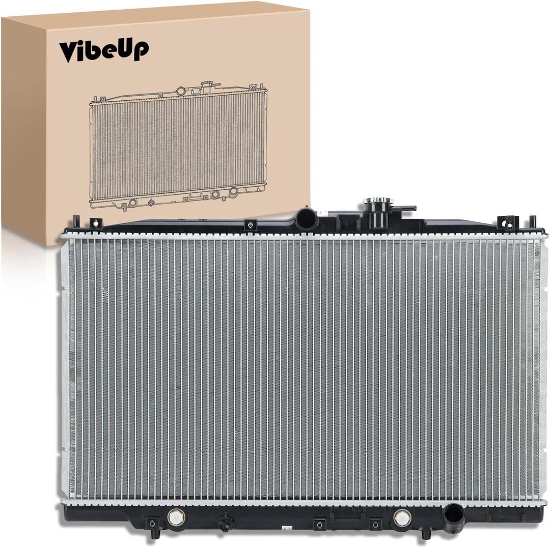 VibeUp 2148 Radiator Compatible With Honda Accord 1998-2002 | #Replaces HO3010101 19010PAAA51 19010PAAA53 19010PAAA03