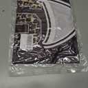 Jersey Shirts for Women Oversized V Neck Tshirt Number Graphic Shirt Casual Y2k Streetwear Tee Tops (Brown, XL)